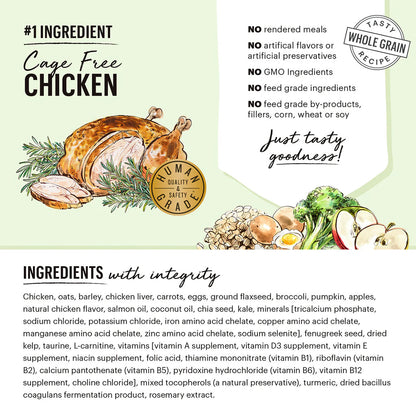 *Whole Food Clusters Chicken Whole Grain Puppy Blend