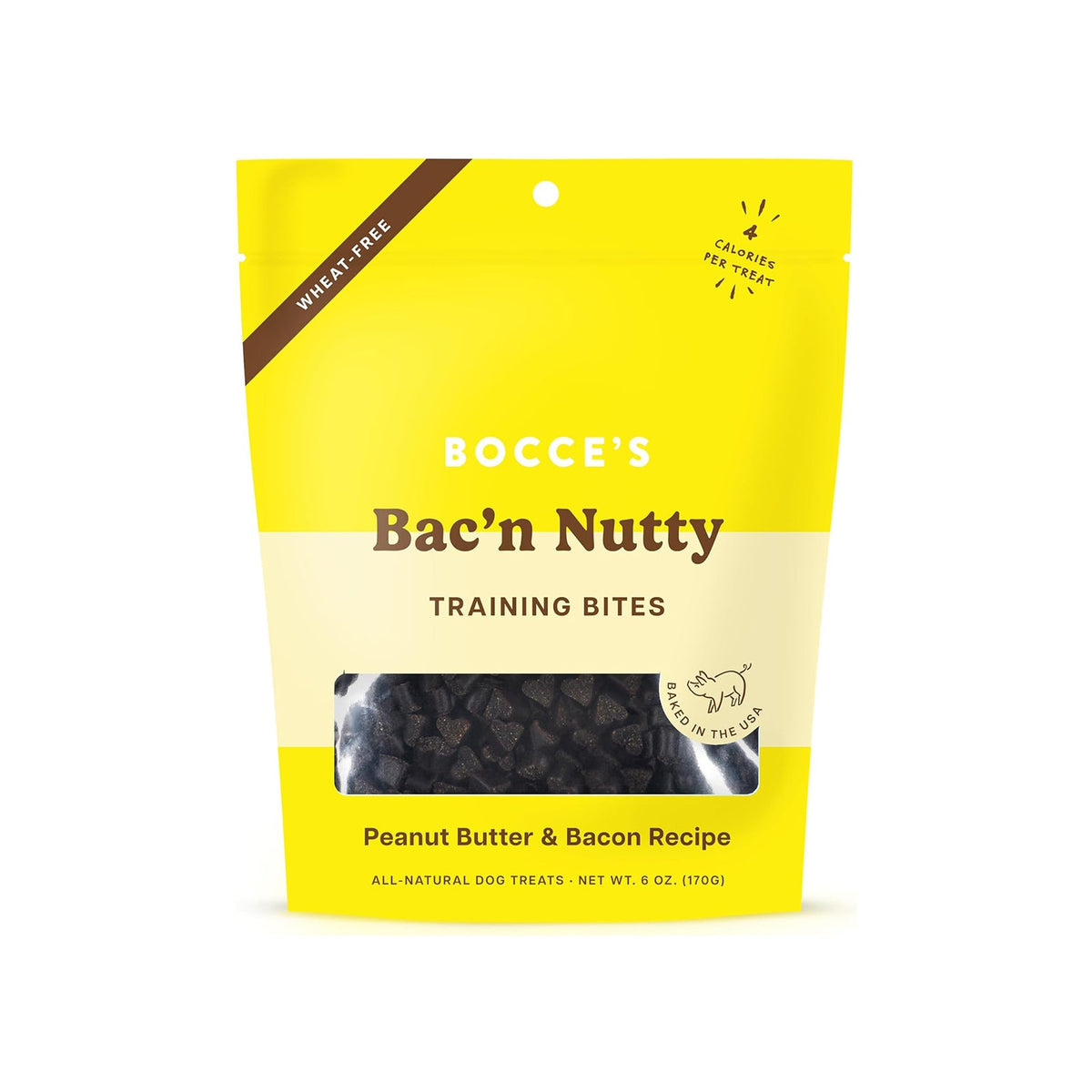 Bac'n Nutty Training Bites 6oz