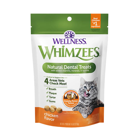 Natural Dental Treats Chicken Flavor for Cats 2oz