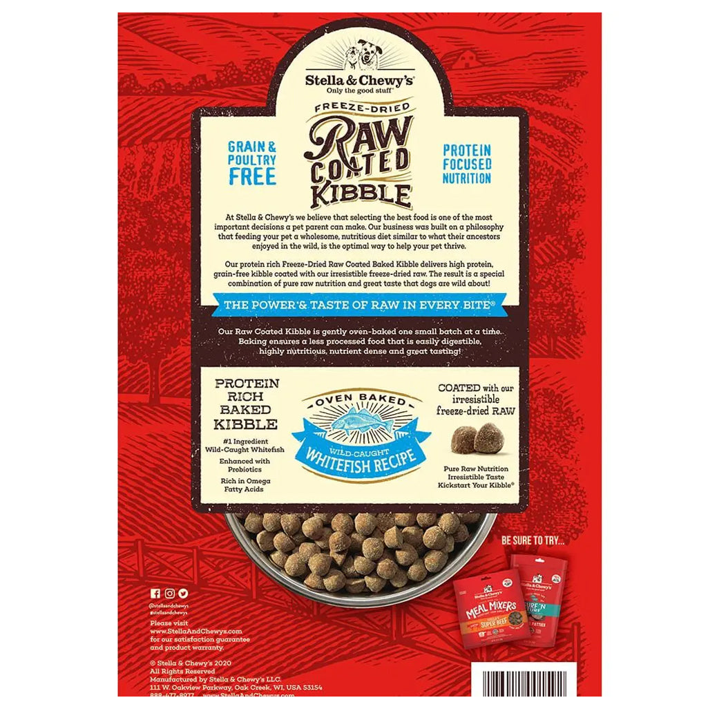 *Raw Coated Kibble Whitefish Recipe