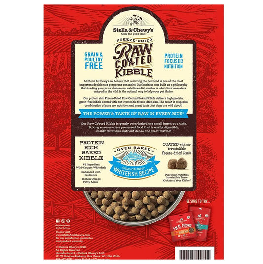 *Raw Coated Kibble Whitefish Recipe
