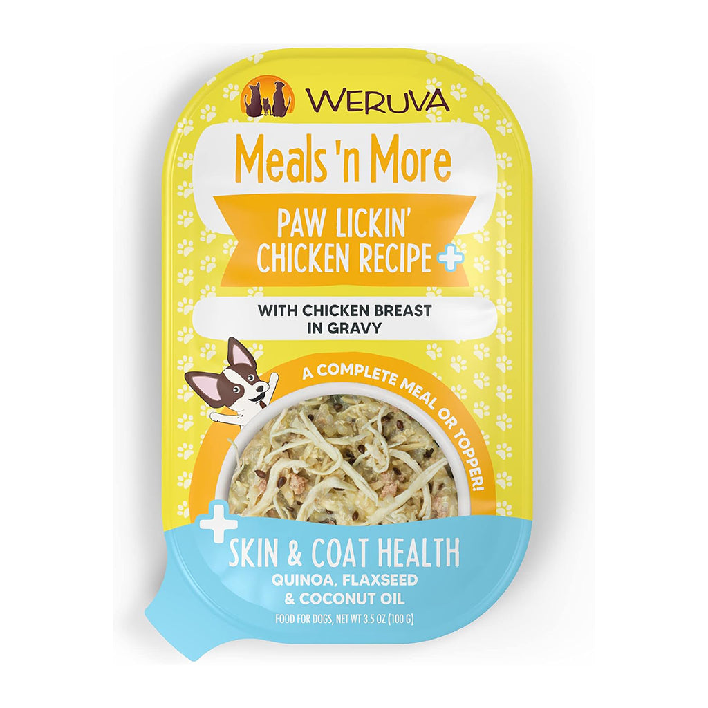 Meals 'n More Skin & Coat Paw Lickin' Chicken 3.5oz