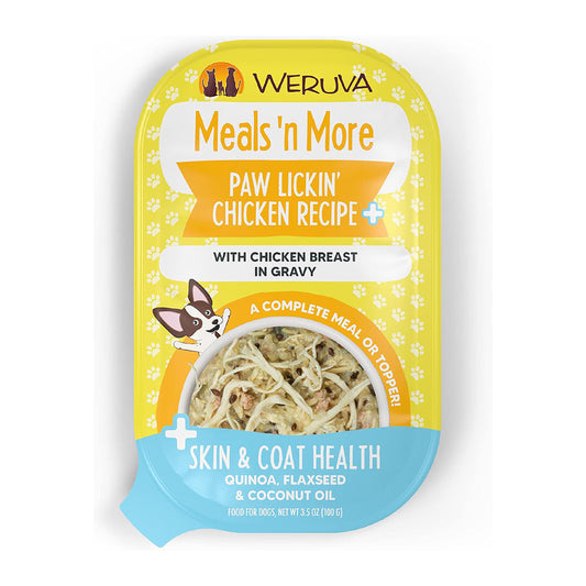 Meals 'n More Skin & Coat Paw Lickin' Chicken 3.5oz