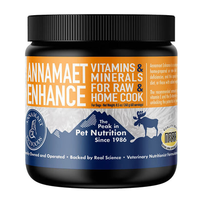 Annamaet Enhance Raw & Home Cook Meal Dog Vitamin & Mineral Supplement 8.5oz