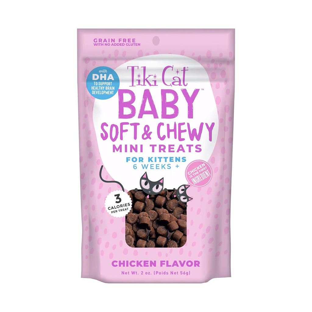 Baby Soft & Chewy Chicken Flavor Kitten Treat 2oz