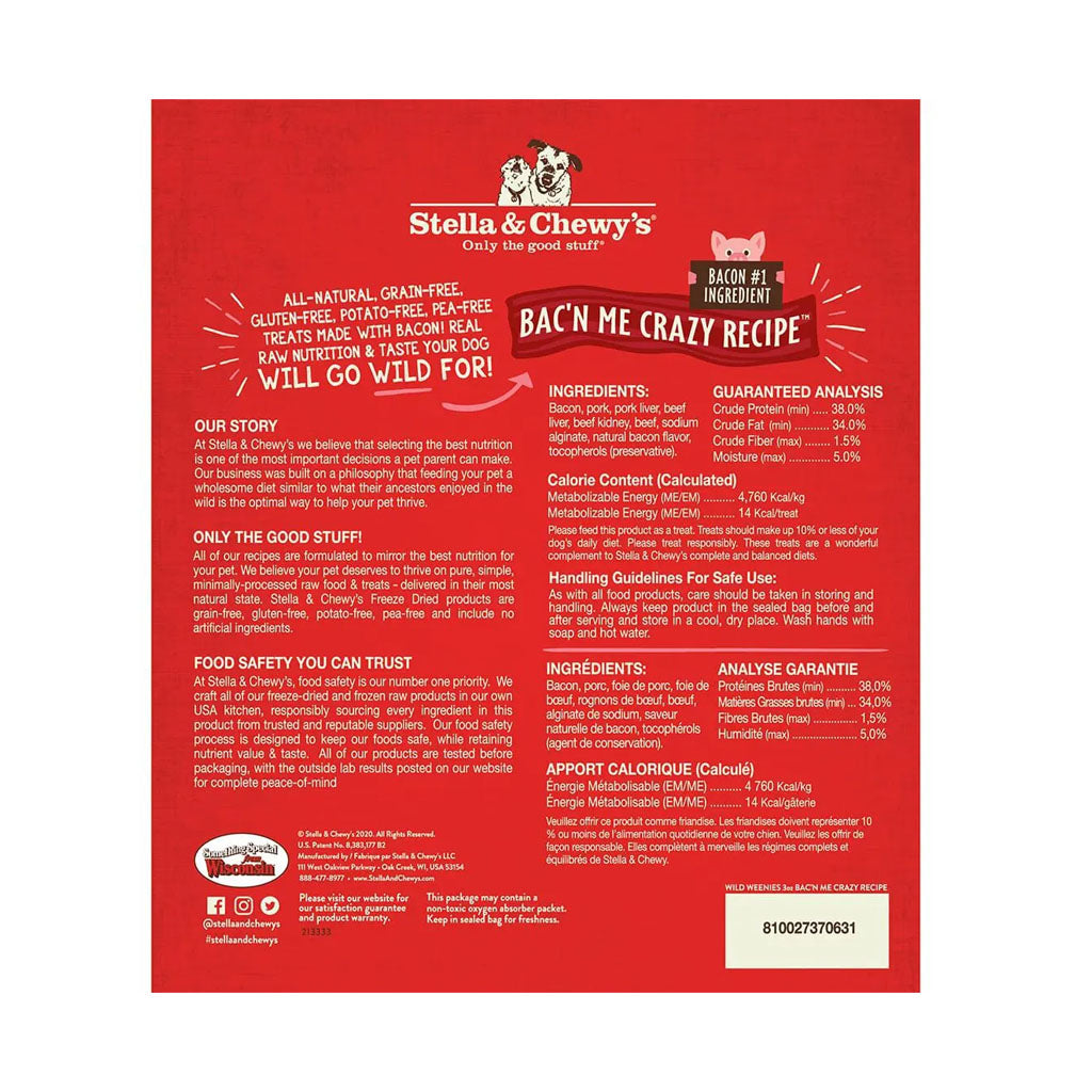 **Wild Weenies Bac'n Me Crazy Recipe