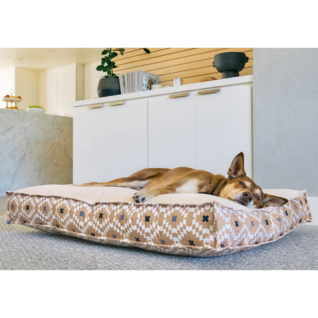 Marina Boxy Bed "Sand"