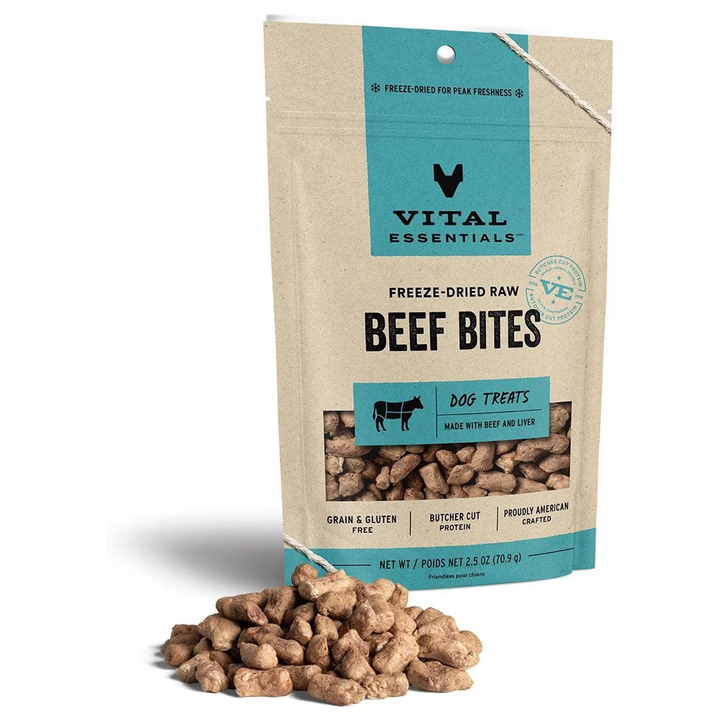 Freeze-dried Beef Bites Treats for Dogs
