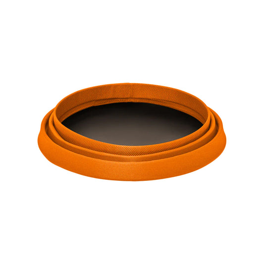 Bivy Collapsible Waterproof Bowl collapsed onto itself 