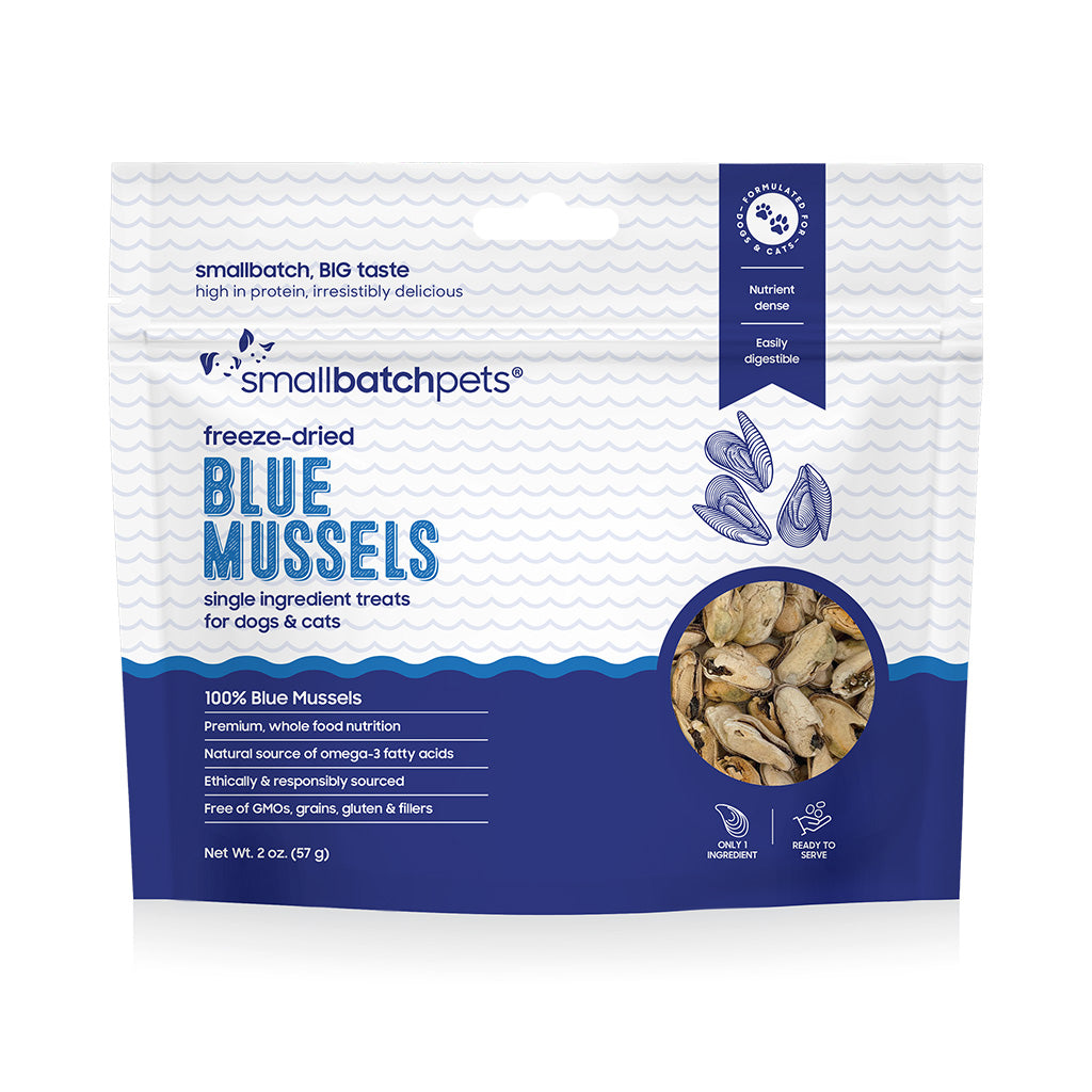 Freeze-dried Blue Mussels 2oz
