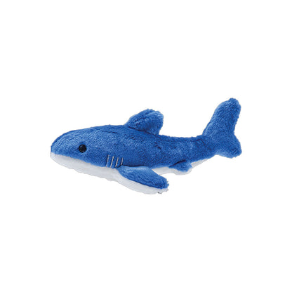 Side view of Baby Bruce Shark Plush Toy