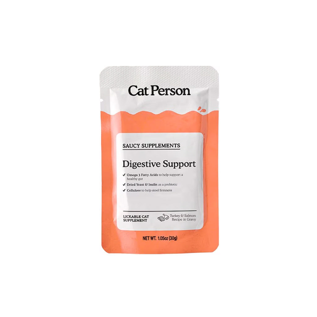 Digestive Support Turkey & Salmon Saucy Supplements 1.05oz