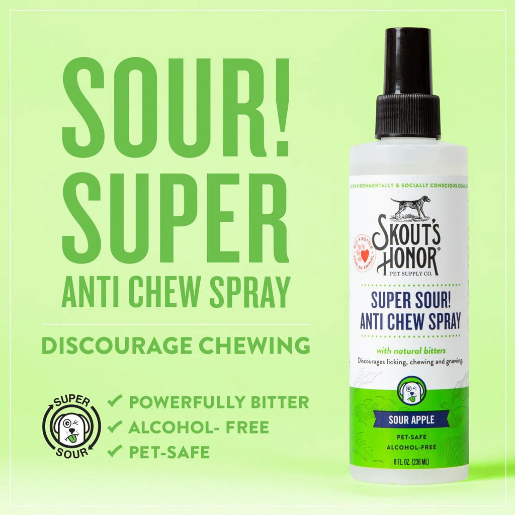 Graphic of Anti-Chew Spray Sour Apple 8 fl oz