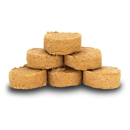 Chicken Batch Freeze-dried Raw loose patties.