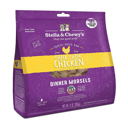 Chicken Freeze-dried Dinner Morsels for Cats 8 oz