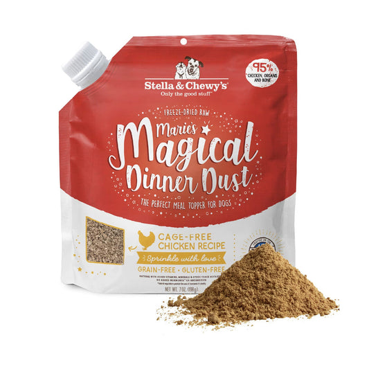 Magical Dinner Dust Freeze-Dried Raw Chicken Dog Food Topper