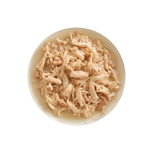 Shredded Chicken & Chicken Liver Recipe Canned Food for Cats