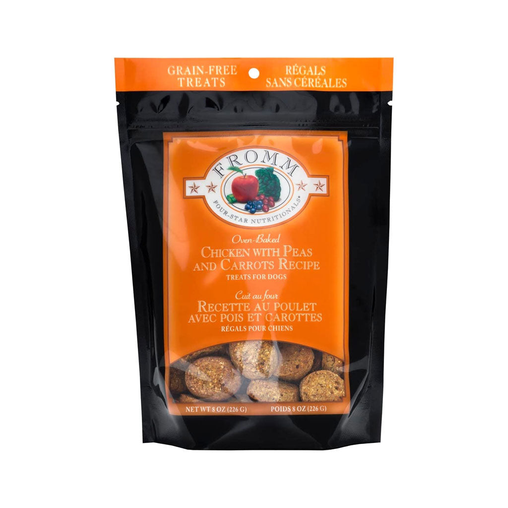 Oven-Baked Chicken with Carrots & Peas Treat 8.0oz