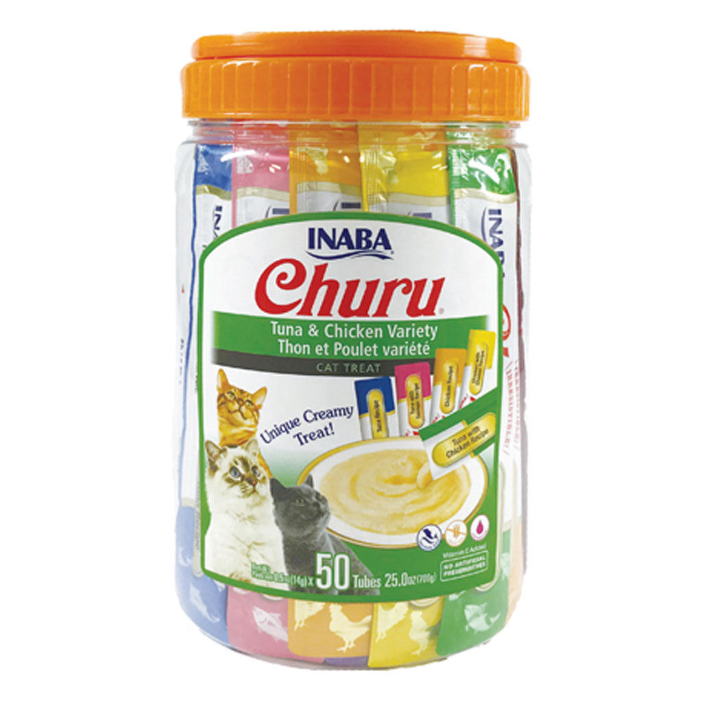 Churu Tuna & Chicken Puree Variety Pack 50ct