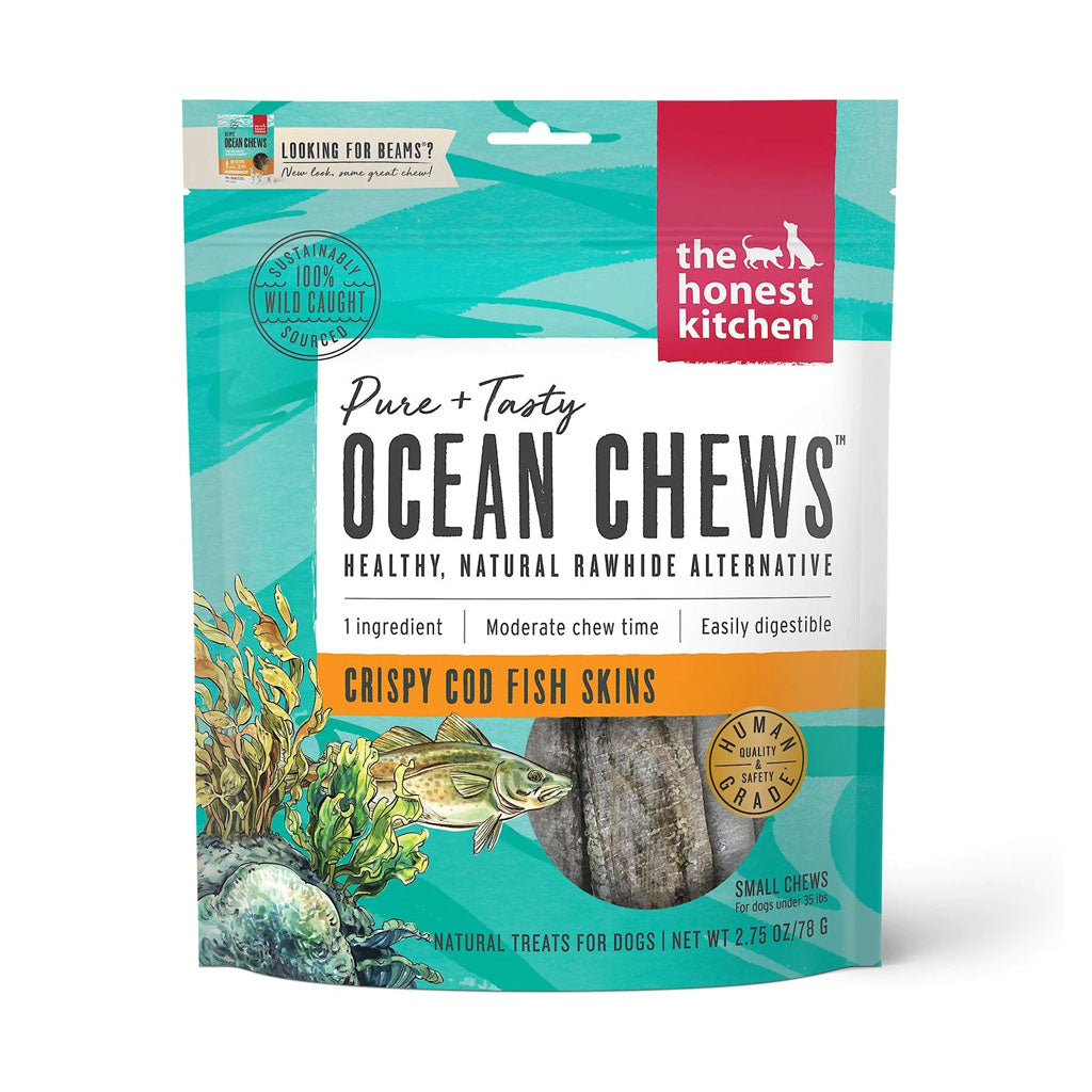 Ocean Chews Cod Fish Skin Beams2.75 oz 