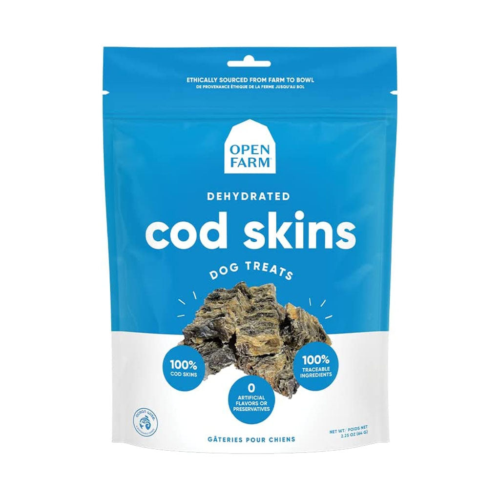 Dehydrated Cod Skin Treats 2.25oz