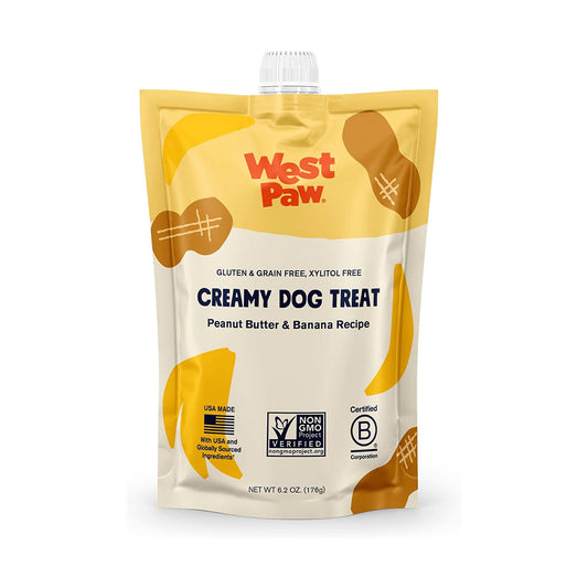 **Peanut Butter & Banana Creamy Dog Treat