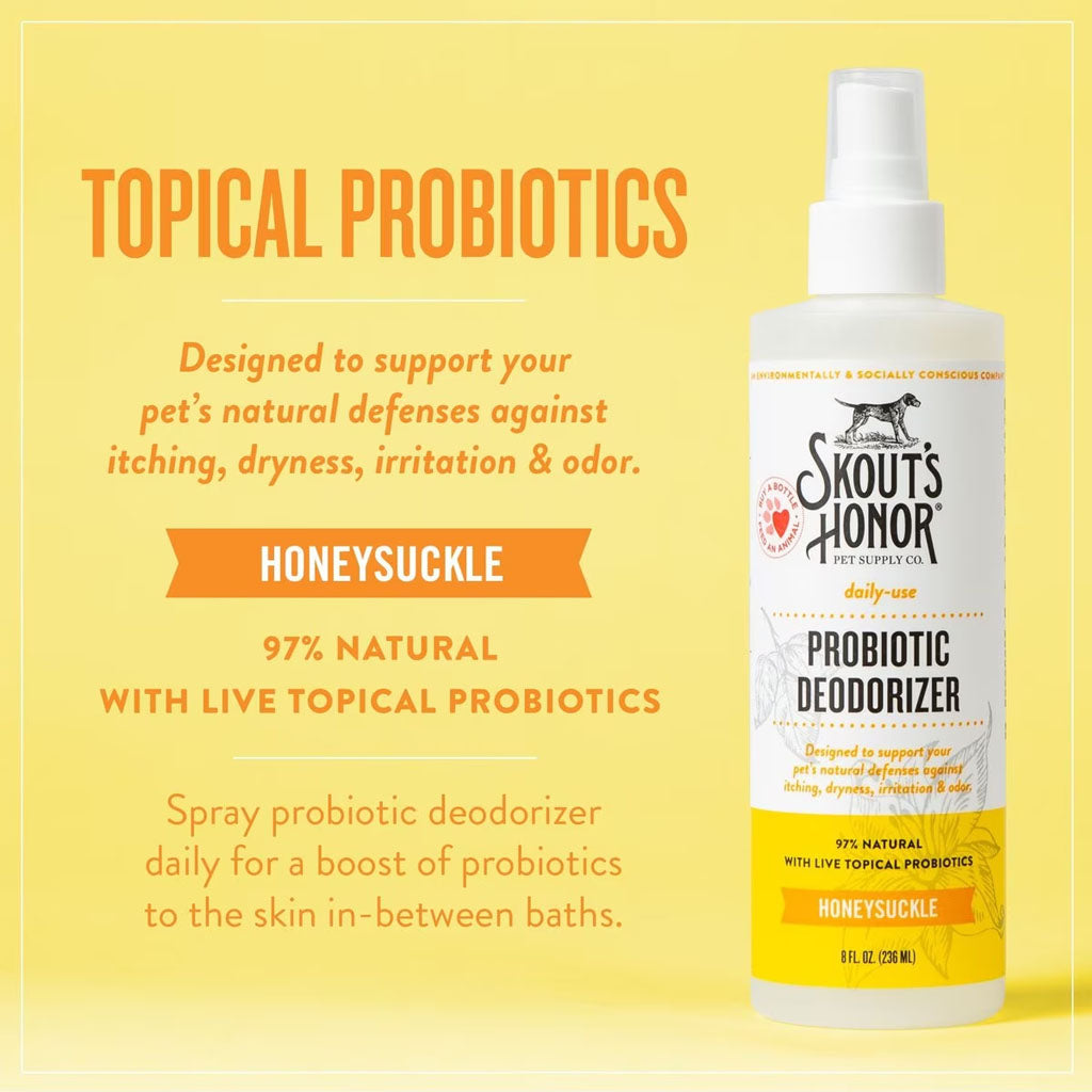 Skouts Honor topical probiotics.