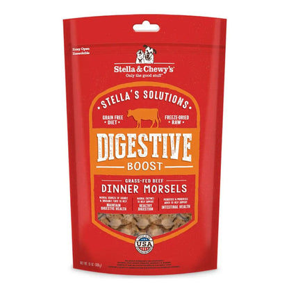 *Stella's Solutions Digestive Boost Freeze-Dried Raw Grass-Fed Beef Dinner Morsels 13oz