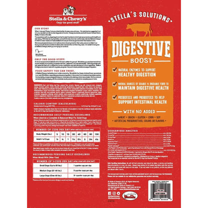 *Stella's Solutions Digestive Boost Freeze-Dried Raw Grass-Fed Beef Dinner Morsels 13oz