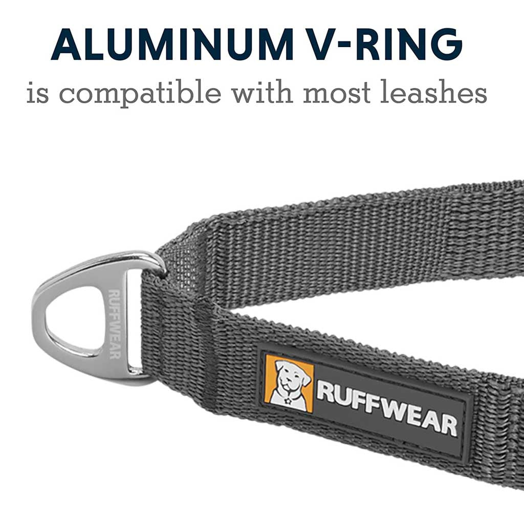 aluminum v ring is compatible with most leashes. 