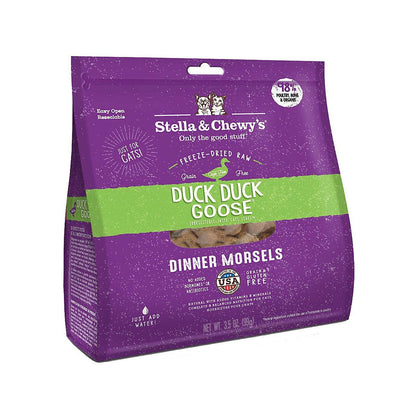 Duck Duck Goose Freeze-dried Dinner Morsels for Cats 3.5 oz