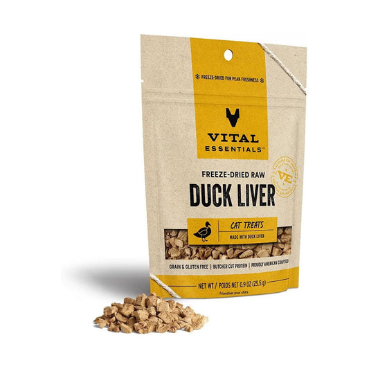 Freeze-dried Duck Liver Treats for Cats 0.9oz