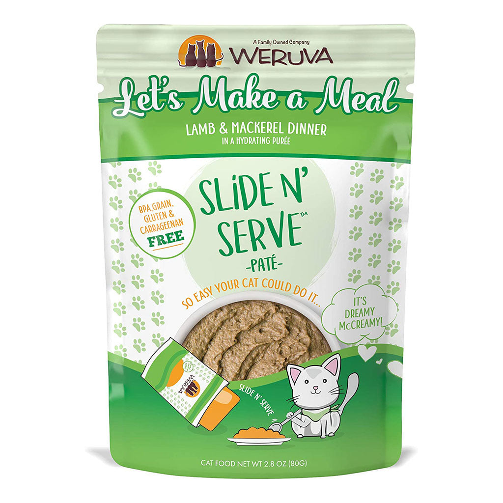 Let's Make a Meal Lamb & Mackerel Dinner Slide N' Serve Pate 2.8oz