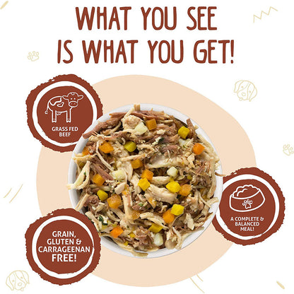 Wok the Dog with Chicken, Beef & Pumpkin in Gravy Canned Food for Dogs