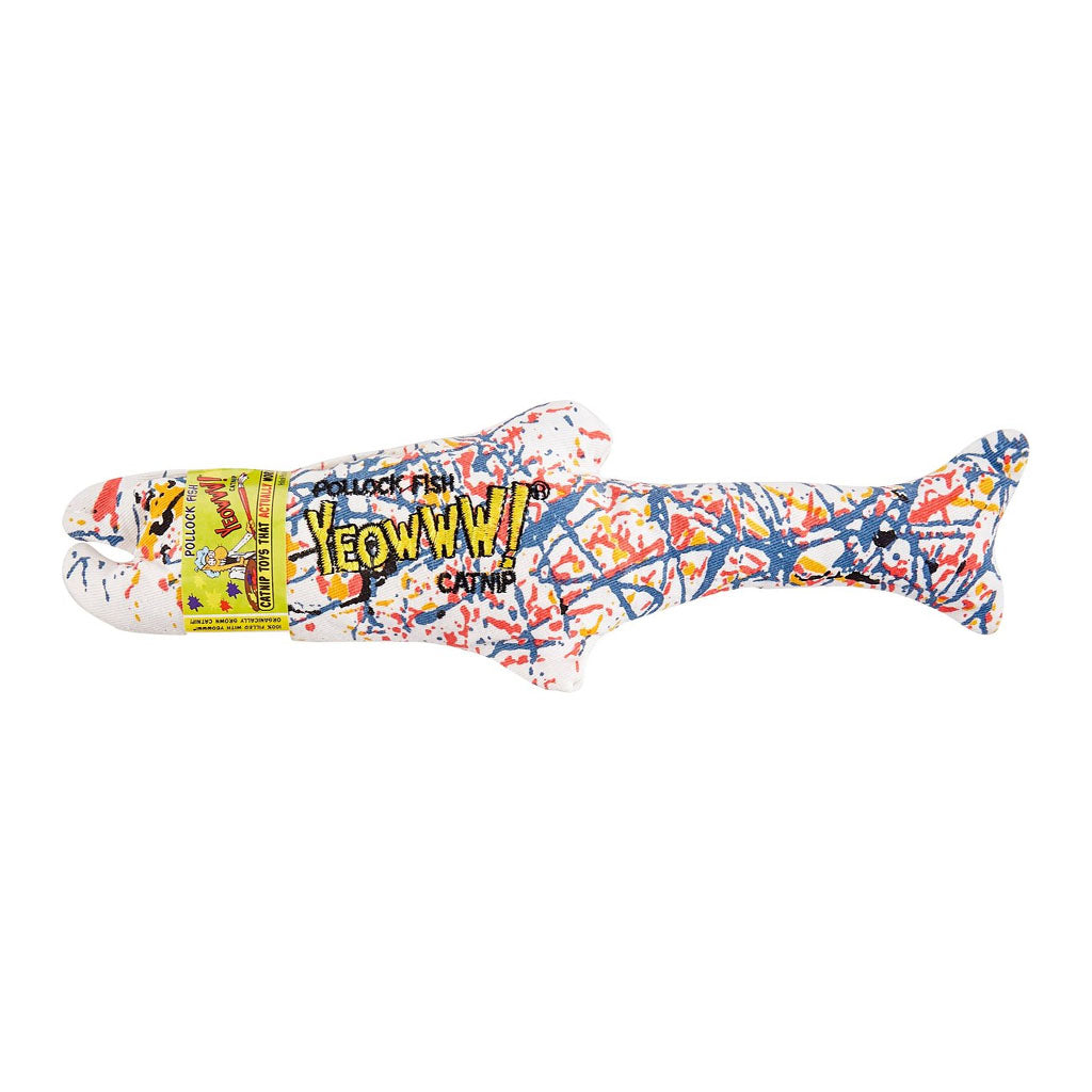 Catnip Pollock Fish Cat Toy