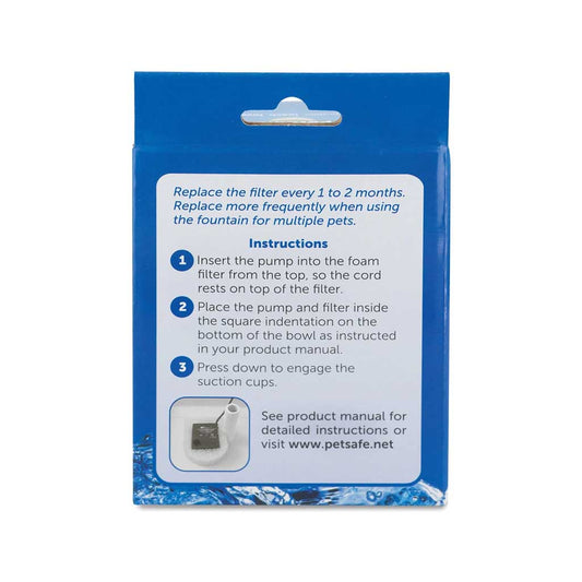 Replacement Foam Filters 2 Pack
