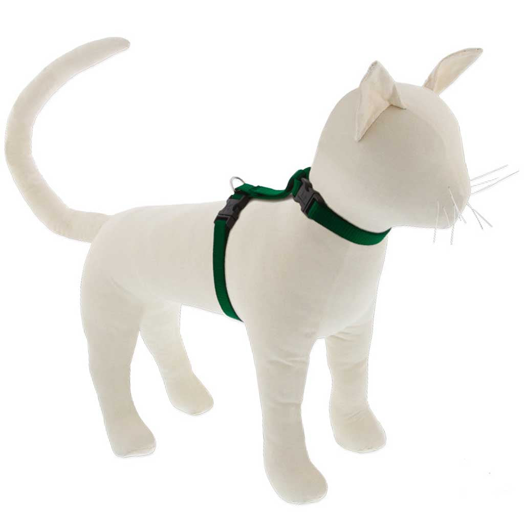 Green Cat H-Harness on model cat
