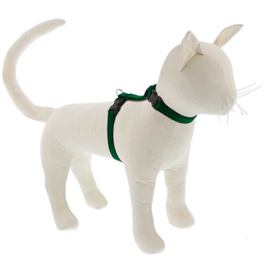 Green Cat H-Harness on model cat