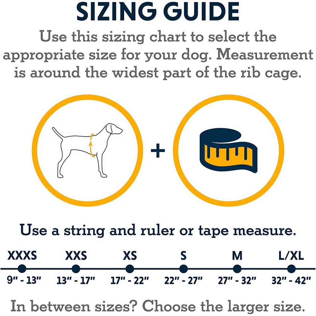 Hi & Light Harness sizing guide.