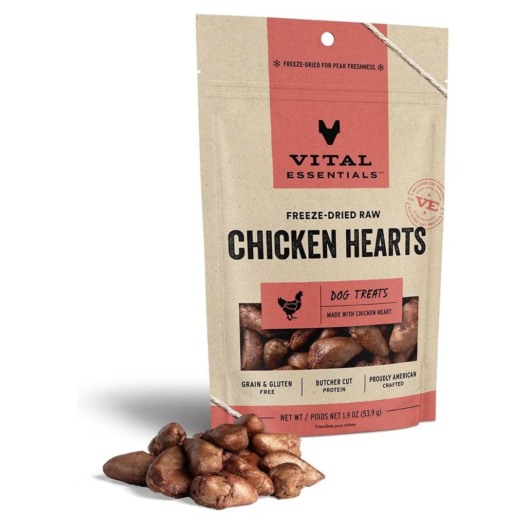 Freeze-dried Chicken Hearts for Dogs