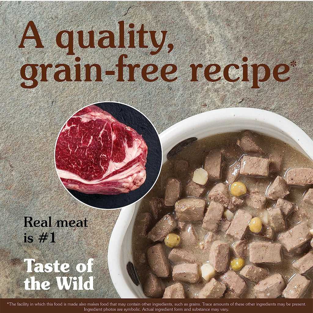 Quality grain free recipe, real meat is the number one ingredient 