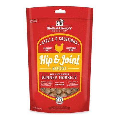*Stella's Solutions Hip & Joint Boost Freeze-Dried Raw Cage-Free Chicken Dinner Morsels 13oz
