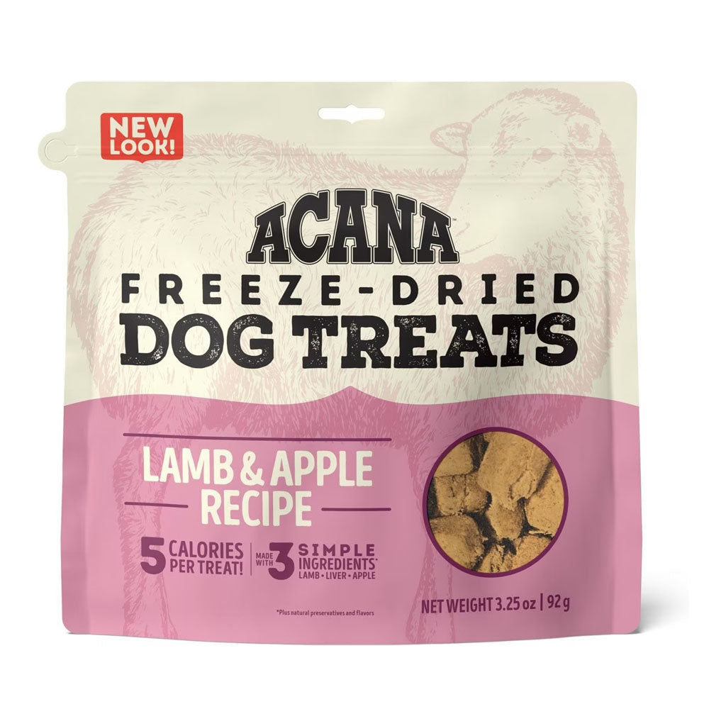 Lamb & Apple Freeze-dried Dog Treats 3.25oz