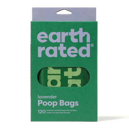 Lavender Scented Handle Poop Bags 120ct