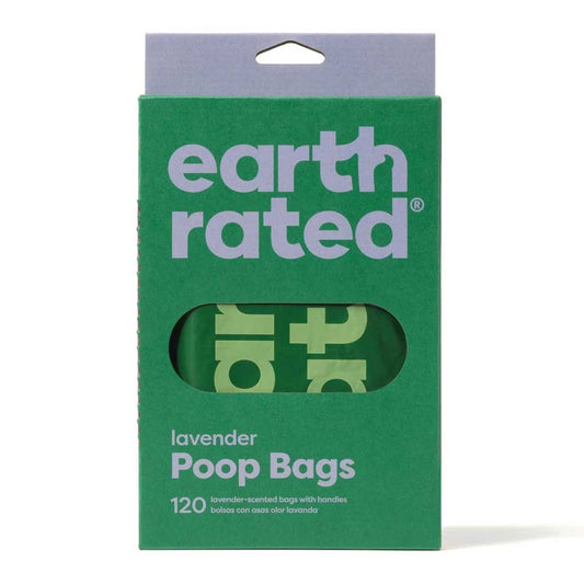 Lavender Scented Handle Poop Bags 120ct