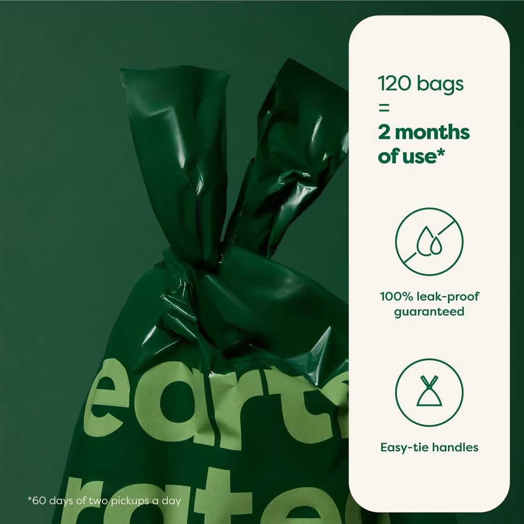 How long earth rated waste bags last. 