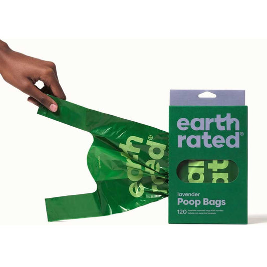 Lavender Scented Handle Poop Bags 120ct 