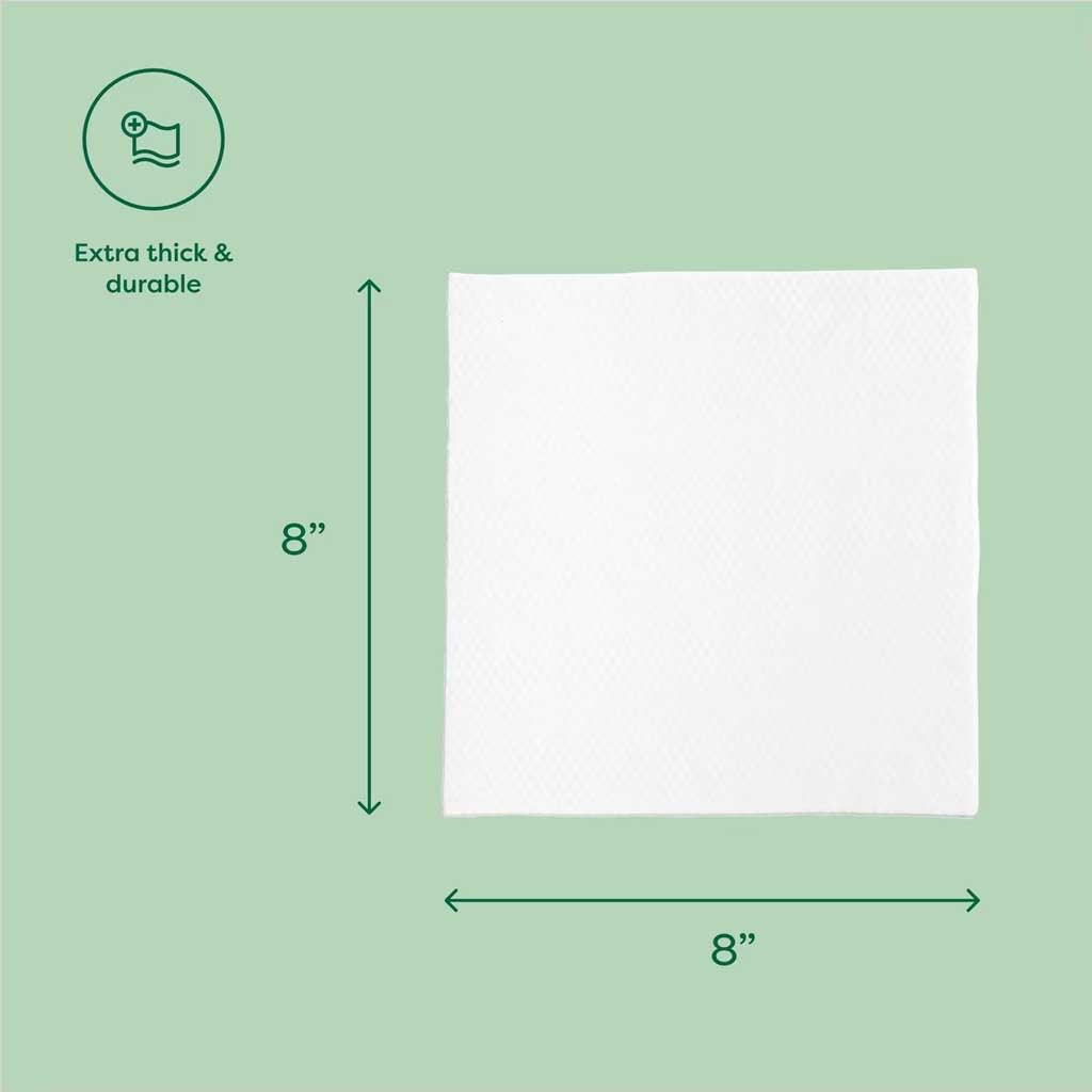 Lavender Scented Hypoallergenic Dog Wipes 100ct measurements 