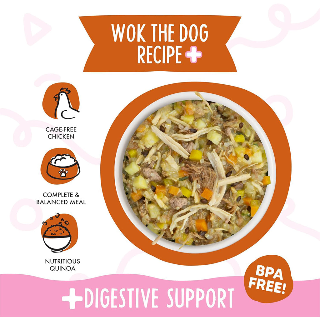 Wok the dog recipe in a bowl