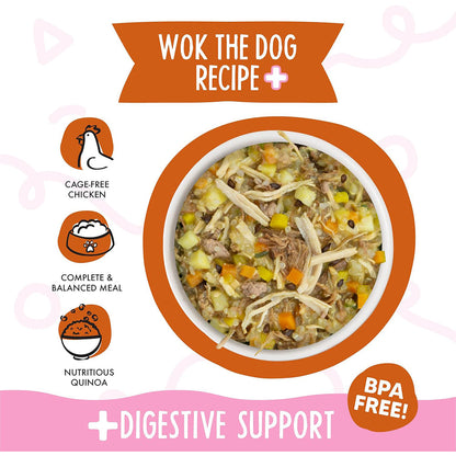 Wok the dog recipe in a bowl